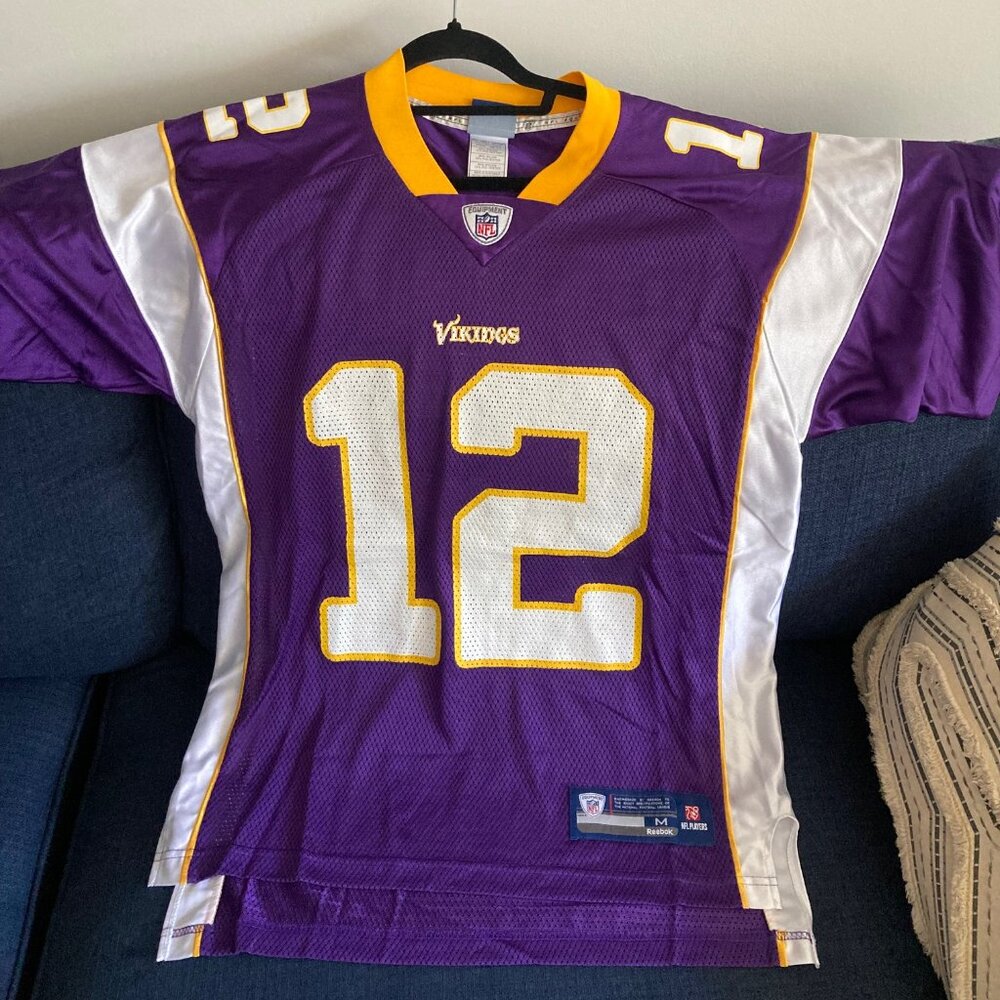 Percy Harvin Vikings Jersey #12